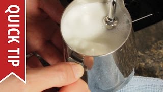 How to AutoFroth Milk for Lattes [upl. by Asenej]