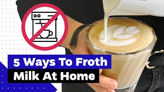 How To Froth Milk At Home Best Milk Frothers Review [upl. by Alisan533]