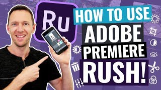 Adobe Rush Tutorial  How to Edit Videos with Premiere Rush [upl. by Airam]