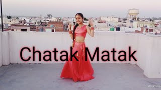 Chatak Matak  Sapna Choudhary amp Renuka Pawar Song  Dance cover by Ritika Rana [upl. by Pinchas566]