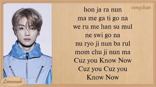 NCT U  Know Now Easy Lyrics [upl. by Atin]