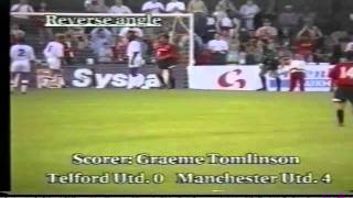 Featuring Ryan Giggs RED FEVER  Telford 14th August 1995 [upl. by Inihor]