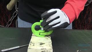 How to Assemble amp Disassemble Hi Viz Grade 120 Hammerlock Coupling Link [upl. by Ariik]