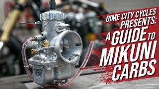 DCC Presents A Guide to Mikuni Carbs [upl. by Skees]