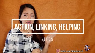 3 Types of Verbs  Action Linking Helping [upl. by Geraldine395]