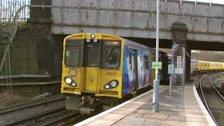 Half an Hour at 216  Birkenhead North Station 1022017  Class 507 508 terminus [upl. by Allesor]