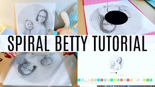 How to Make a Spiral Betty  Full Tutorial [upl. by Hayimas]