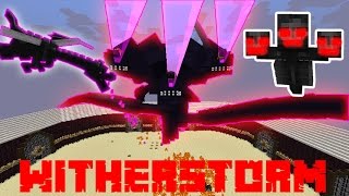 THE WITHER STORM MOD IN MINECRAFT HOW TO SPAWN THE WITHER STORM Engender Mod With Creator [upl. by Renie]