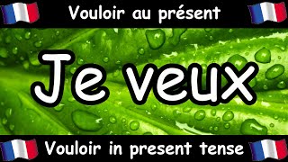 VOULOIR To Want Conjugation Song  Present Tense  French Conjugation  Le Verbe VOULOIR [upl. by Filippo]