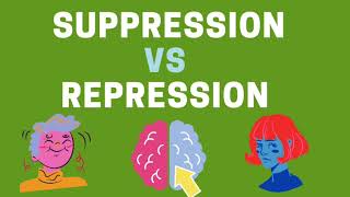 Repression vs Suppression – What is the Difference [upl. by Jeritah314]