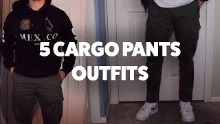 How To Style Cargo Pants  5 Cargo Pants Outfit Ideas [upl. by Notpmah997]