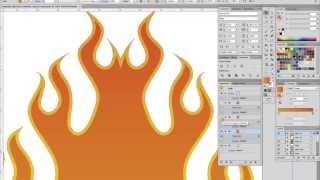 How To Draw Hot Rod Flames in Adobe Illustrator the Quick and Easy Way [upl. by Oiril]