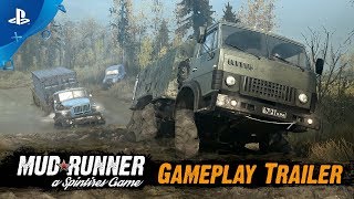 Spintires MudRunner PC Gameplay 1080p 60fps [upl. by Feldstein]