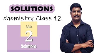 1Solution chemistry class 12  Concept And NEET Questions  JEE  CBSE Class 12 Chemistry  Tamil [upl. by Segroeg]