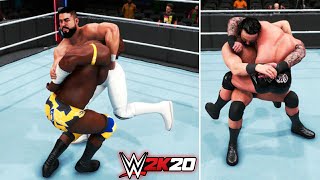 WWE 2K20 Hammerlock Moves  Top 10 [upl. by Ynohtnakram]