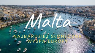 Malta  najbardziej słoneczna wyspa Europy  4K [upl. by Lidaa576]